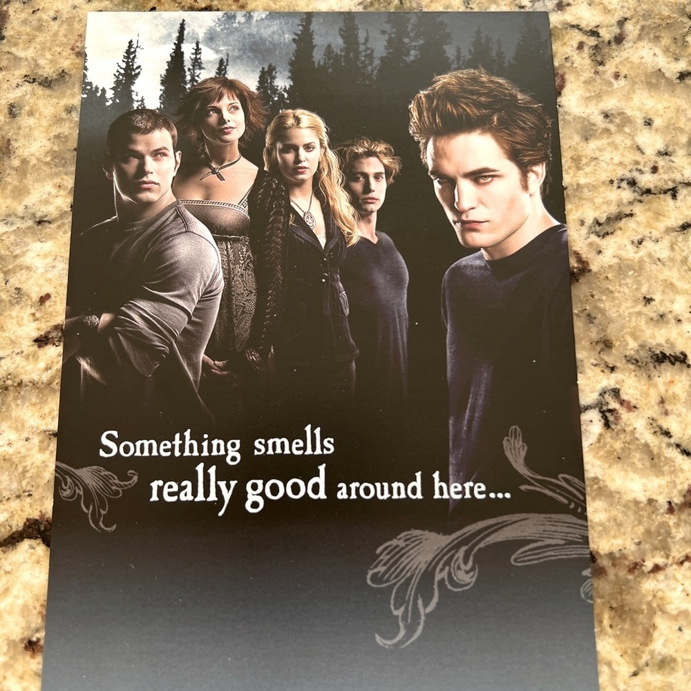 “Twilight” Birthday Card with Stickers by Hallmark